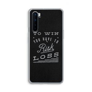 Risk loss: OnePlus Nord Transparant Hoesje