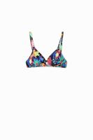 Triangel bikini tekeningen jungle - BLACK - M