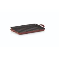 Kela - Grillplaat, Gietijzer, Rood, 25 x 35 cm - Kela | Calido