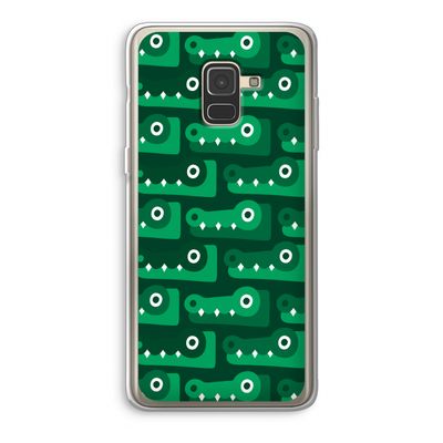 Crocs: Samsung Galaxy A8 (2018) Transparant Hoesje