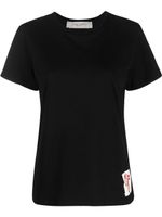 Golden Goose t-shirt à patch logo - Noir - thumbnail