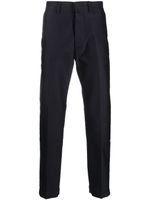 TOM FORD pantalon chino en coton à coupe droite - Bleu - thumbnail