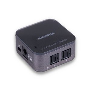 Connect TS21 - Optical switch - 2 in / 1 uit - Toslink