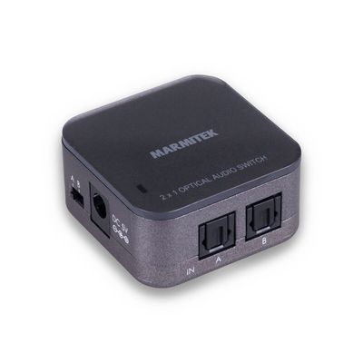 Connect TS21 - Optical switch - 2 in / 1 uit - Toslink
