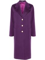 Tagliatore manteau Christie à revers crantés - Violet