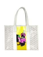 Goyard Pre-Owned Goyardine Bulldog Villette shopper - Wit - thumbnail