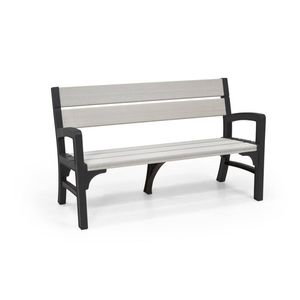 Keter Montero Tuinbank - 3-zits - Bruin/Grijs