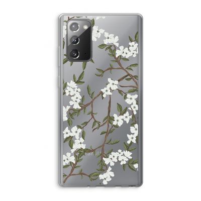 Blossoming spring: Samsung Galaxy Note 20 / Note 20 5G Transparant Hoesje