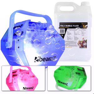 BeamZ B500LED bellenblaasmachine incl. 5 liter vloeistof