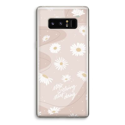 Daydreaming becomes reality: Samsung Galaxy Note 8 Transparant Hoesje