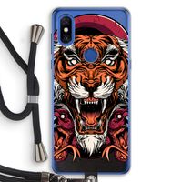 Tiger and Rattlesnakes: Xiaomi Mi Mix 3 Transparant Hoesje met koord