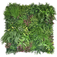 Kunsthaag Mat 100x100 cm - Bonte Planten - Buitengewoon de boet Kunsthaag Mat 100x100 cm - Bonte Planten - Buitengewoon de boet