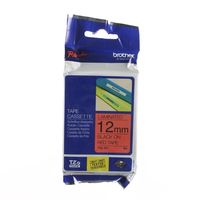 Labeltape Brother P-touch TZE-431 12mm zwart op rood - thumbnail