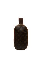 Louis Vuitton Pre-Owned sac porté épaule monogrammé Pochette Gange pre-owned (2003) - Marron