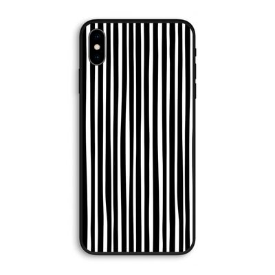 Stripes: iPhone XS Max Biologisch afbreekbaar hoesje