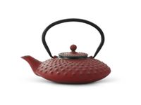 Bredemeijer Bredemeijer Theepot Xilin 0.8 L gietijzer rood - thumbnail