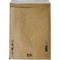 Q-CONNECT luchtkussenenveloppen, bruin, 8-H, 290 x 370 mm, doos van 100 stuks