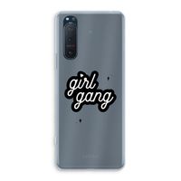 Girl Gang: Sony Xperia 5 II Transparant Hoesje