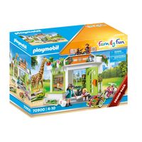 PLAYMOBIL Family Fun dierenartspraktijk in de dierentuin 70900