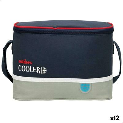 Koeltas Aktive Marineblauw Grijs 24 x 16,5 x 15 cm (12 Stuks)