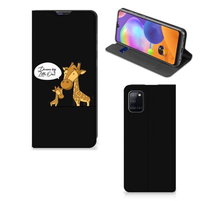 Samsung Galaxy A31 Magnet Case Giraffe Samsung Galaxy A31 Magnet Case Giraffe