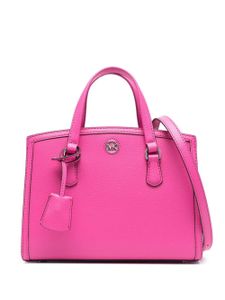 Michael Michael Kors sac en cuir à plaque logo - Rose