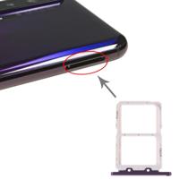 SIM-kaart lade + SIM-kaart lade voor Huawei Honor 20 Pro (paars)