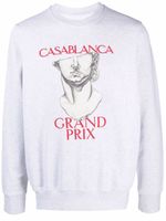 Casablanca sweat à manches longues - Gris