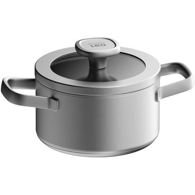 BergHOFFLeo kookpan met deksel RVS 16x8,5cm Pan