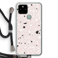 Terrazzo N°20: Pixel 5 Transparant Hoesje met koord