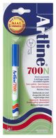 Permanent marker Artline 700N blauw, op blister - thumbnail