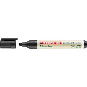 Edding edding 22 permanent marker EcoLine 4-22001 Permanent marker Zwart Watervast: Ja