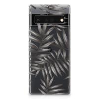 Google Pixel 6 Pro | TPU Case | Leaves Grey