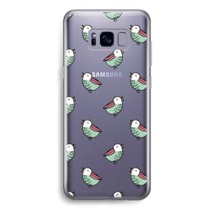 Vogeltjes: Samsung Galaxy S8 Plus Transparant Hoesje