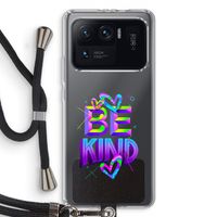 Be Kind: Xiaomi Mi 11 Ultra Transparant Hoesje met koord