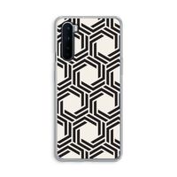 Geometrisch patroon: OnePlus Nord Transparant Hoesje