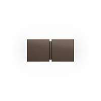 Wever & Ducre - CG Square 2P Klein Wandlamp