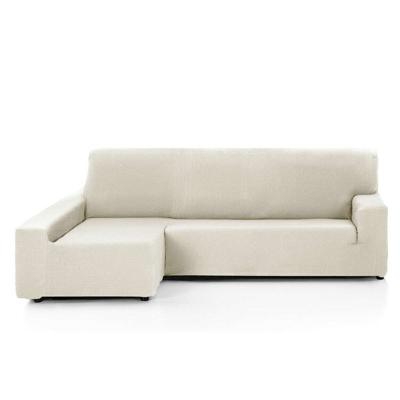 Hoes voor chaise longue met korte armleuning links Hosteline OLIMPO Ivoor 48 x 29 x 14 cm