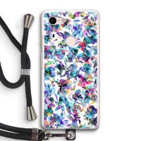 Hibiscus Flowers: Pixel 3 Transparant Hoesje met koord