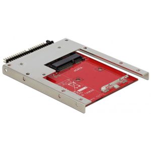 DeLOCK Converter IDE 44 Pin naar mSATA met 2.5" Inbouwframe inbouwframe