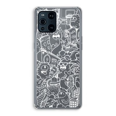 Vexx City #2: Oppo Find X3 Transparant Hoesje