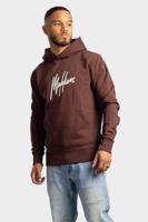 Malelions Duo Essentials Hoodie Heren Bruin - Maat XS - Kleur: Bruin | Soccerfanshop - thumbnail