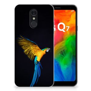 LG Q7 TPU Hoesje Papegaai