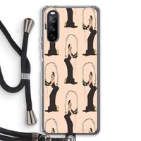 Pop Some Kim: Sony Sony Xperia 10 III Transparant Hoesje met koord