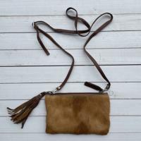 Tas Carol Springbok oker 23x15cm