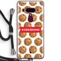 Koekerond: HTC U12+ Transparant Hoesje met koord