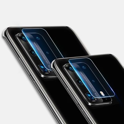 Voor Huawei P40 mocolo 0.15mm 9H 2.5D Round Edge Camera Lens Tempered Glass Film (Transparant)