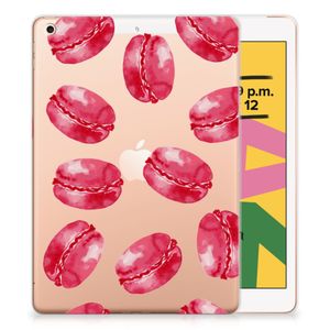 Apple iPad 10.2 | iPad 10.2 (2020) | 10.2 (2021) Tablet Cover Pink Macarons