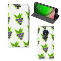 Motorola Moto G7 Play | Flip Style Cover | Druiven