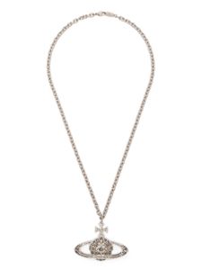 Vivienne Westwood collier Man Bas Relief Orb - Argent